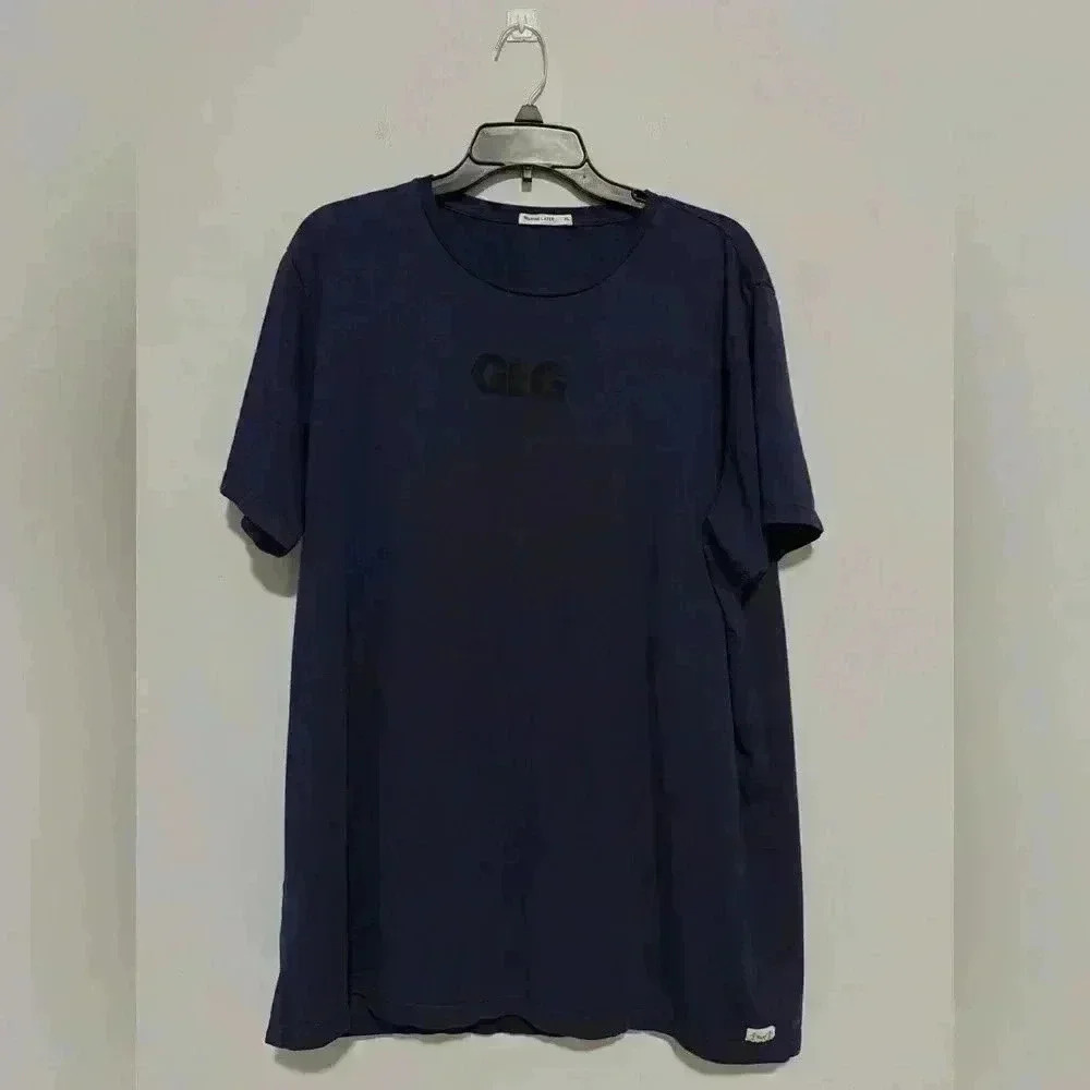 Marine Layer Mens Navy Blue shirt GLG Size XL Soft Short Sleeve